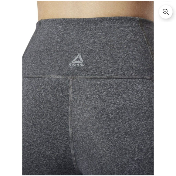Reebok S Leggings Gray Compression Training Joggers Small Women's Yoga Pants - Picture 7 of 7